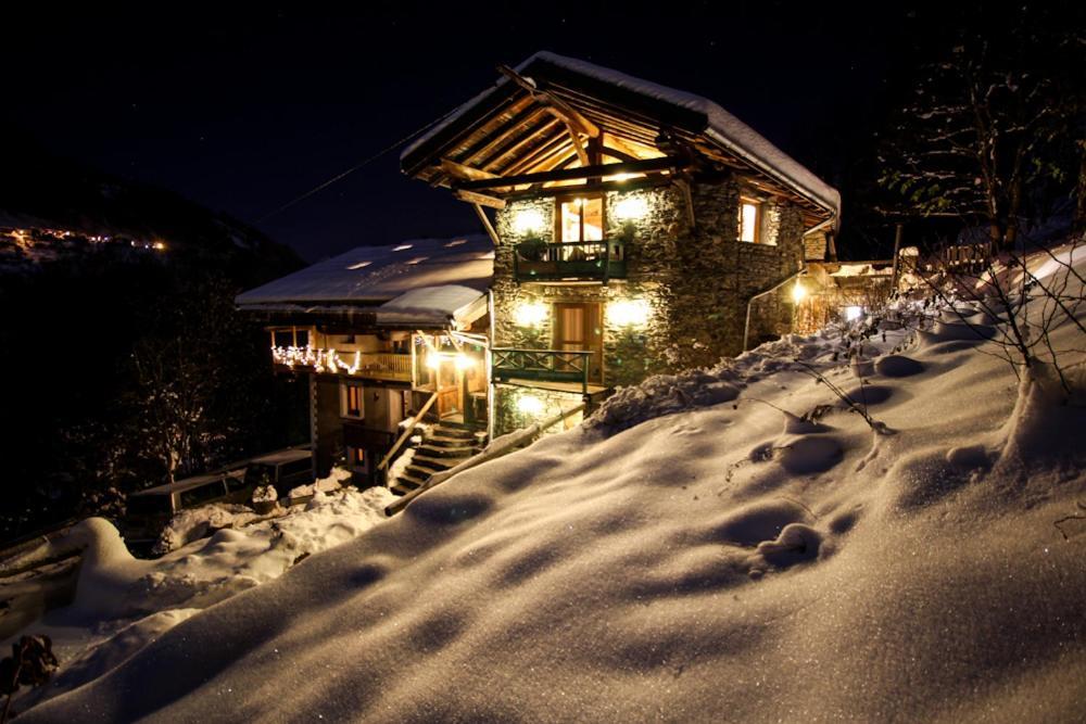 Appartement Marquise De 110M2 Avec Vue Et Sauna A 10 Min Des Pistes Sainte-Foy-Tarentaise Exterior foto